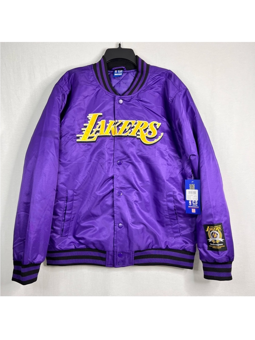 NBA Ultra Game Los Angeles Lakers Logo Stitched Purple
Jacket NWT